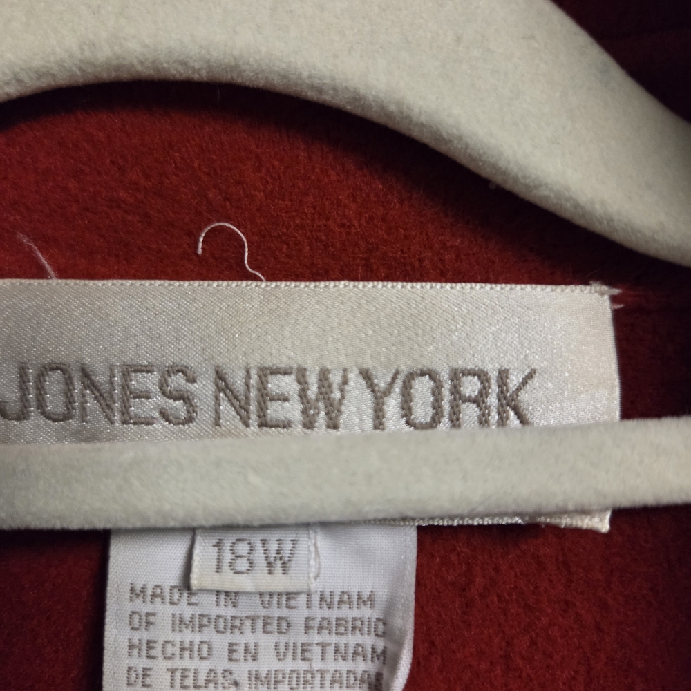 Womens JONES NEW YORK Wool Coat - Picture 2 of 7